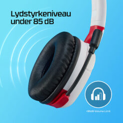 HyperX Cloud Mini – trådløst gaming-headset (hvidt) - Billede 3