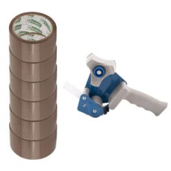 Pakketape og dispenser kit