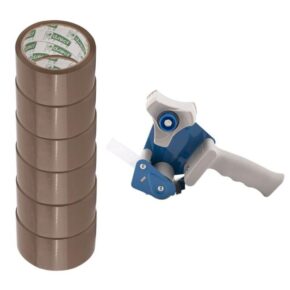 Pakketape og dispenser kit