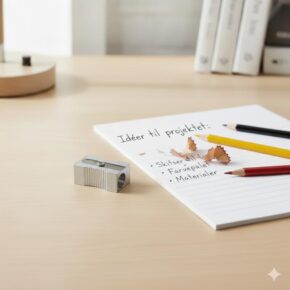 Alternative view of Blyant Spidser i metal