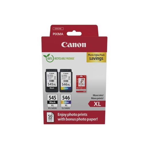 Canon 8286B011 / Canon PG-545XL/CL-546XL  BK,C,M,Y Tinte