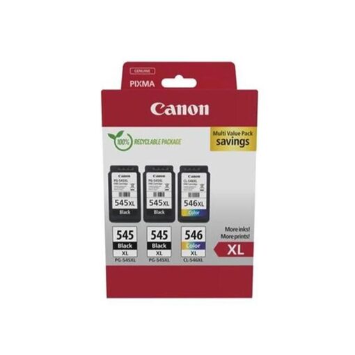 Canon 8286B013 / PG-545XLx2/CL-546XL MULTI BK,C,M,Y Tinte