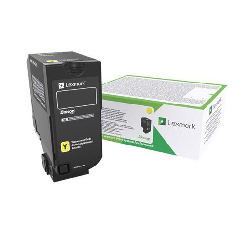 Lexmark Return Print Cart. 84C2HYE: CX725de/dhe/dthe Corporate yellow high capacity