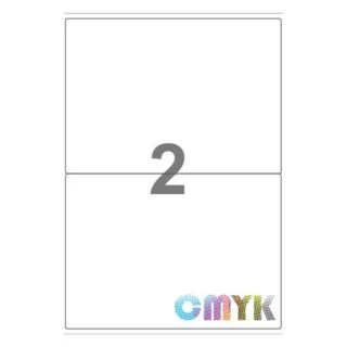 Universal label A4 210 x148 2*etiket