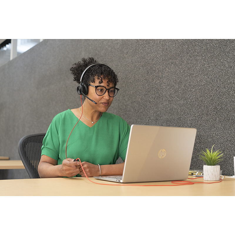 HP Poly Blackwire 8225 Stereo Microsoft Teams Certified USB-C Headset +USB-C/A Adapter - Billede 5
