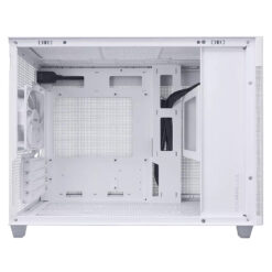 Alternative view of ASUS PRIME AP201 CASE TG WHITE Mini Tower Hvid