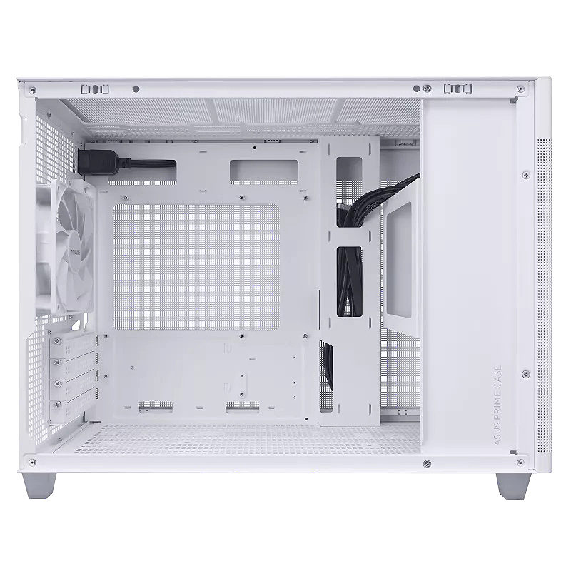 ASUS PRIME AP201 CASE TG WHITE Mini Tower Hvid - Billede 2