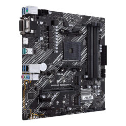 Alternative view of ASUS PRIME B550M-K AMD B550 Stik AM4 micro ATX