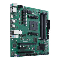 Alternative view of ASUS PRO B550M-C/CSM AMD B550 Stik AM4 micro ATX