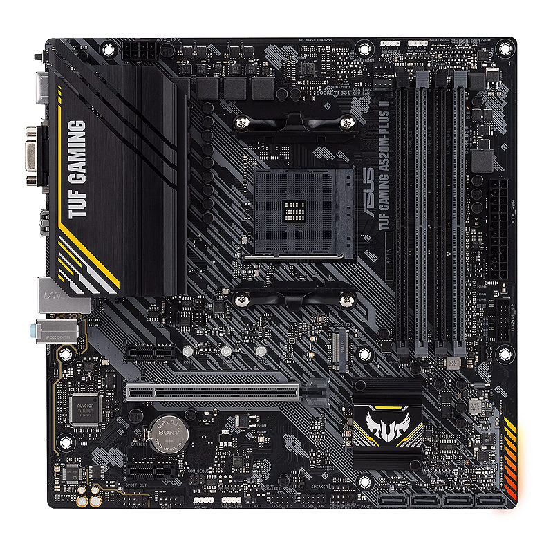 ASUS TUF GAMING A520M-PLUS II AMD A520 Stik AM4 micro ATX - Billede 2