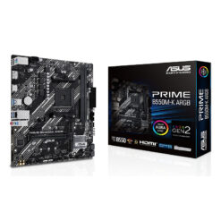 ASUS PRIME B550M-K ARGB AMD B550 Stik AM4 micro ATX
