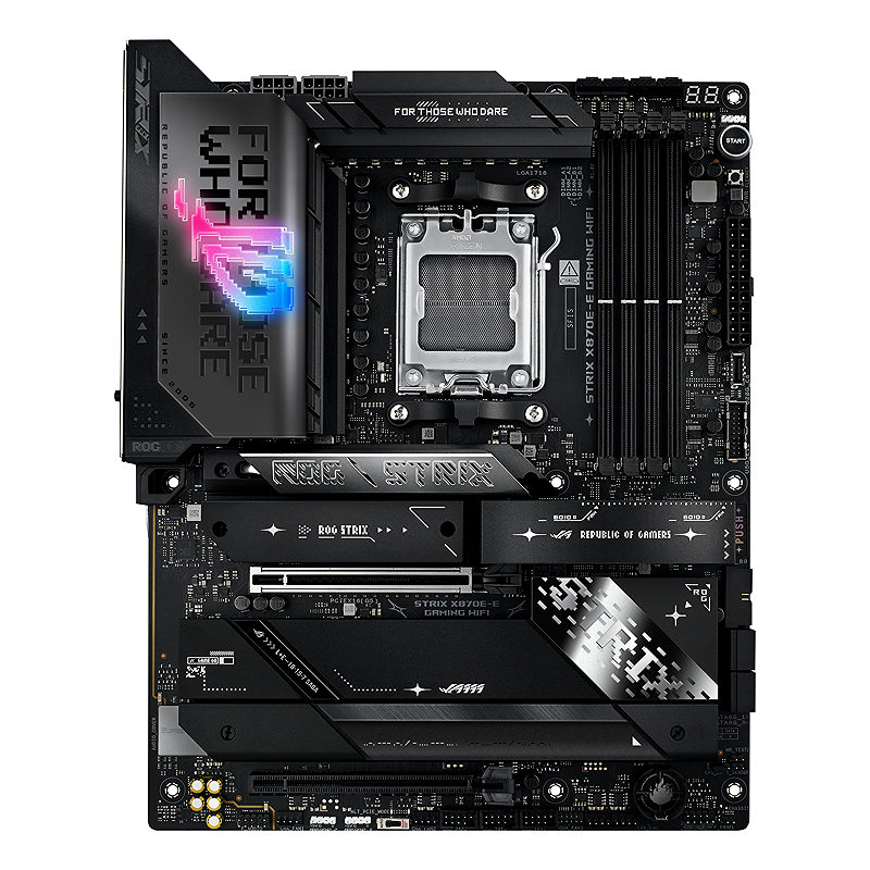 ASUS ROG STRIX X870E-E GAMING WIFI AMD X870E Sokkel AM5 ATX - Billede 2
