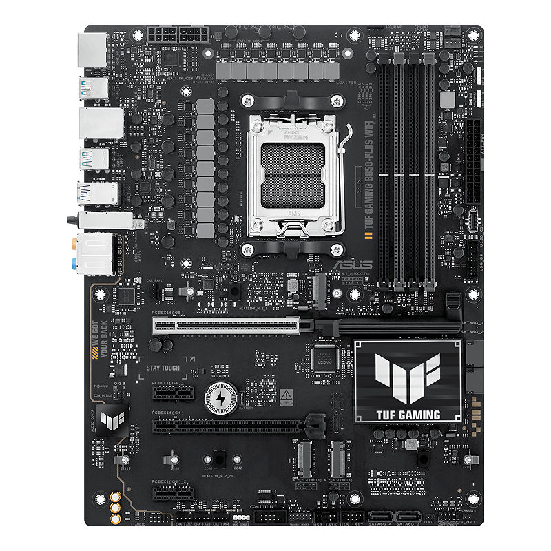 ASUS TUF GAMING B850-PLUS WIFI AMD B850 Sokkel AM5 ATX - Billede 2