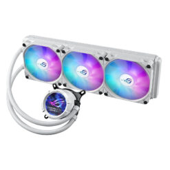 Alternative view of ASUS ROG Strix LC III 360 ARGB White Edition