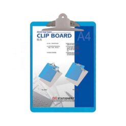 Clipboard A4 i blå plast