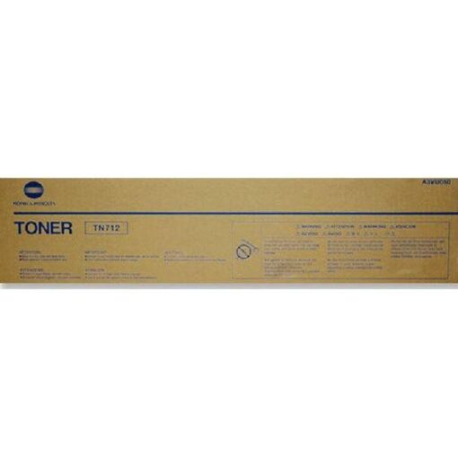 Konica Minolta bizhub Toner TN-712 Bizhub C654/c754 Black  (A3VU050)