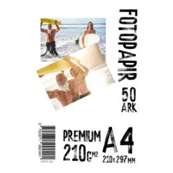 Papir, HL A4 210g Glossy Premium Foto Pa