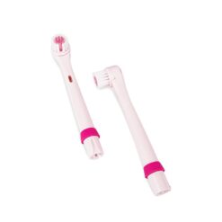 Alternative view of Set of 2 electric toothbrush heads Psi Patrol Marshall - pink