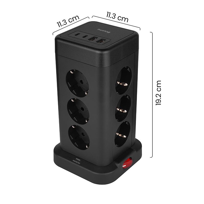 Huslog Vertical power strip - Billede 3
