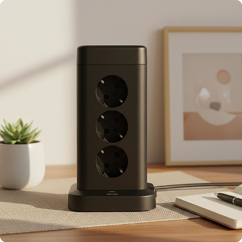 Huslog Vertical power strip - Billede 5