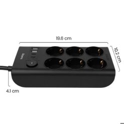 Huslog Flat power strip - Billede 4