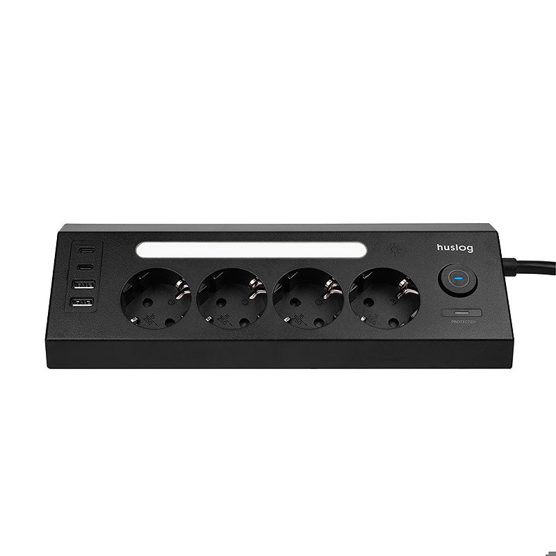 Huslog Power strip with LED - Billede 3