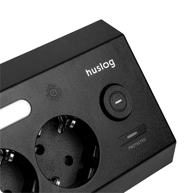 Huslog Power strip with LED - Billede 5