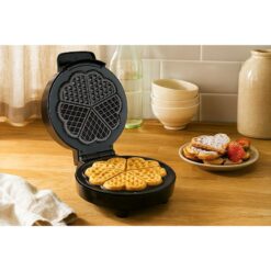 Alternative view of Huslog Round waffle maker 1200W