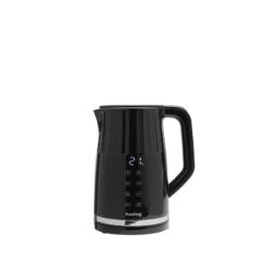 Huslog grooved kettle with touch panel black 1,7L 2200W