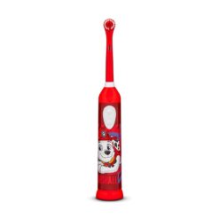 Alternative view of Paw Patrol oscillating children's toothbrush red pattern 2