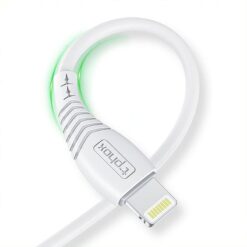 CABLE T-PHOX NATURE LIGHTNING WHITE 1.2M 3A - Billede 3
