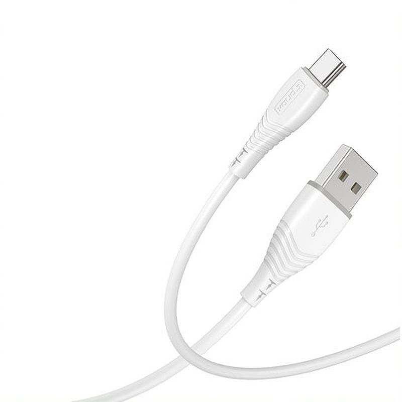 CABLE T-PHOX NATURE TYPE-C WHITE 1.2M 3A - Billede 2