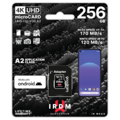Goodram IRDM M2AA 256 GB MicroSDXC UHS-I Klasse 10 - Billede 3