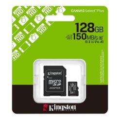 Alternative view of Kingston memory card 128GB microSDXC Canvas Select Plus Gen3 150MB/s A1 Card + Adapter