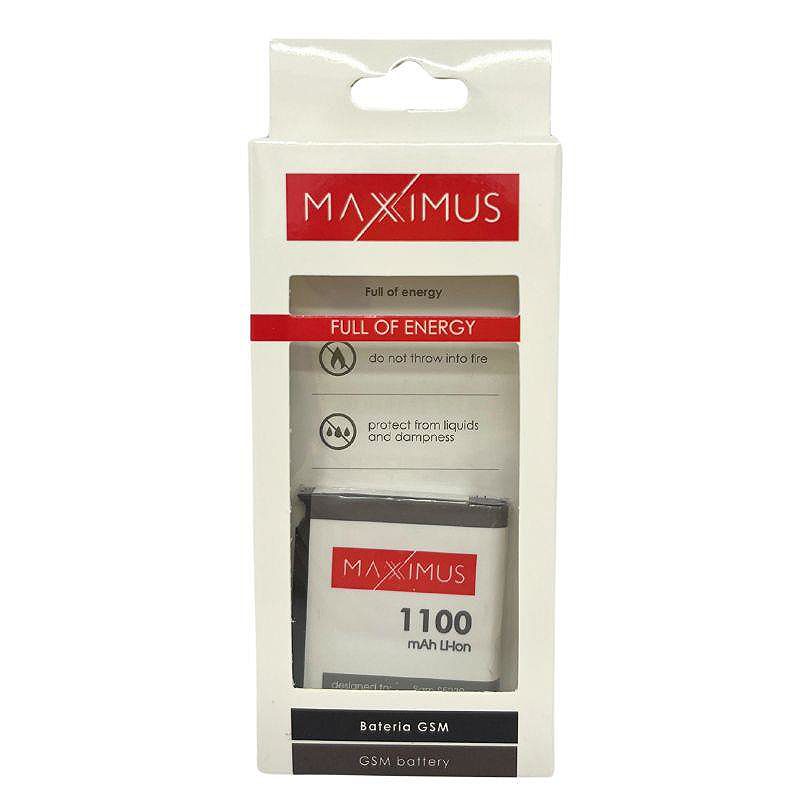 BATTERY MAXXINUS SAMSUNG S5230 1100mAh LI-ION - Billede 4