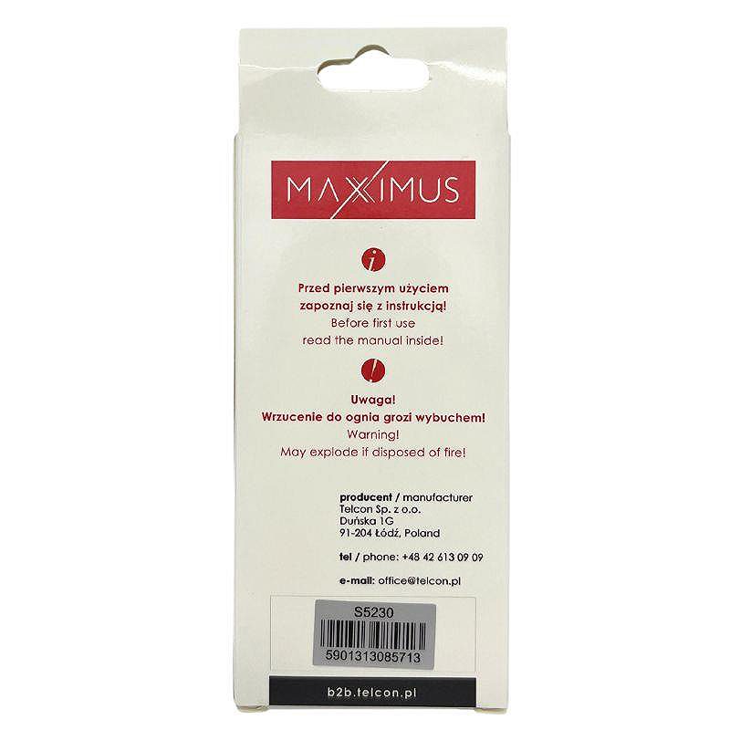BATTERY MAXXINUS SAMSUNG S5230 1100mAh LI-ION - Billede 5