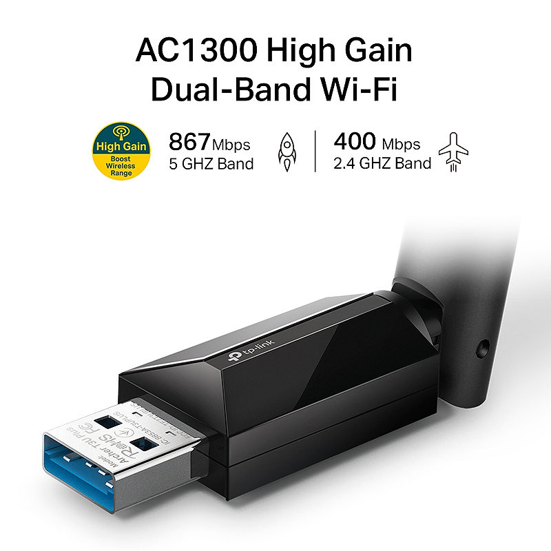 TP-Link Archer T3U Plus WLAN 867 Mbit/s - Billede 2