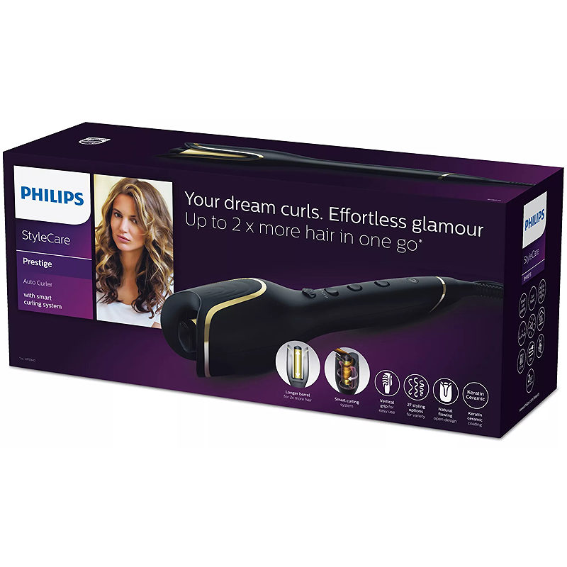 Philips StyleCare Prestige BHB876/00 Automatisk krøllejern - Billede 2