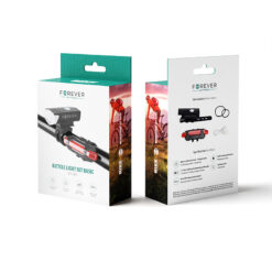 Bicycle light set Basic BLG-100 Forever Outdoor - Billede 3