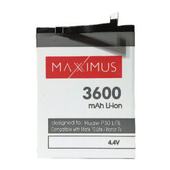 BATTERY MAXXIMUS HUAWEI P30 LITE 3600 mAh Li-Ion, HB356687ECW