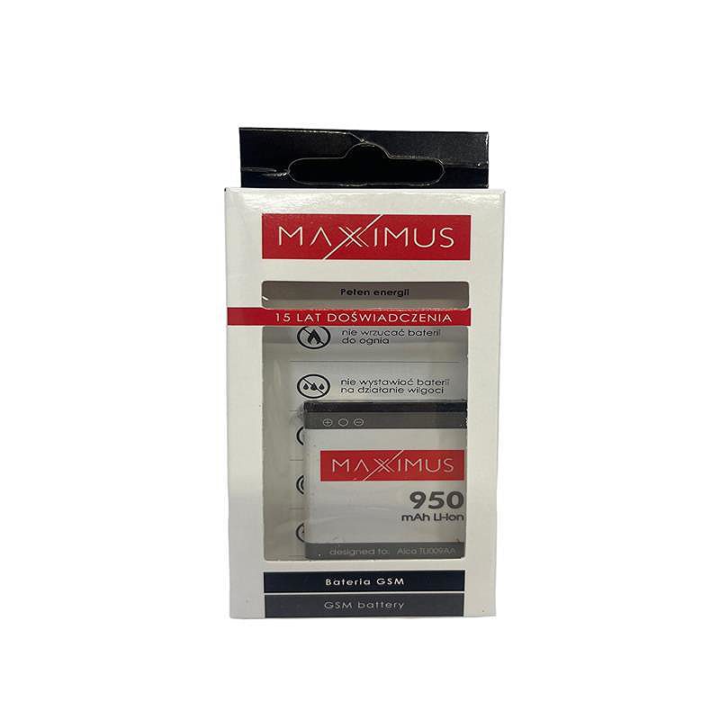 BATTERY MAXXIMUS ALCATEL TLI009AA 900-950mAh TLI009AA - Billede 4