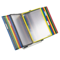 Tarifold Bord Display A4 30 Lommer Assorterede Farver