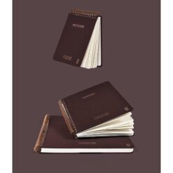 KOZO Notesbog A4 Premium Coffee - Billede 5