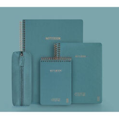 KOZO Notesbog A4 Premium Steel Blue - Billede 4