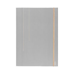 KOZO A4 Elastikmappe Papp Grå
