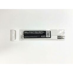 KOZO Kuglepen Sort Blæk Refill 2 pack