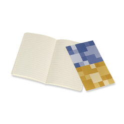 Alternative view of Volant Journal Linjeret Pocket Blå & Gul 2-Pak