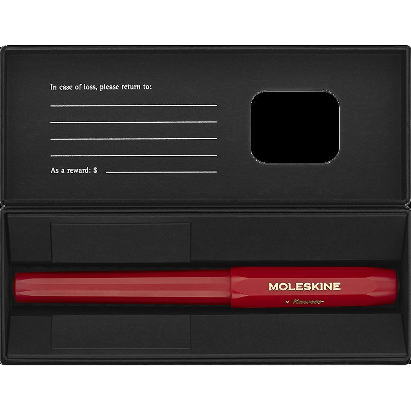Moleskine Kaweco Fyldepen Medium Rød - Billede 3
