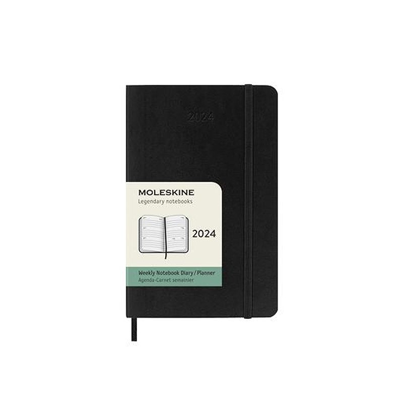 Classic Soft 12M Weekly Horizontal Pocket Sort 2024