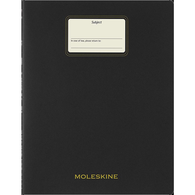 Student Cahier Linjeret XXL Sort - Billede 3